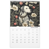 William Morris Inspiriert Katzen und Hunde 2025 Kalender (Jan 2026)