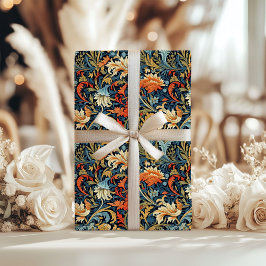 William Morris inspiriert Pastellkupfer Elfenbeink Geschenkpapier