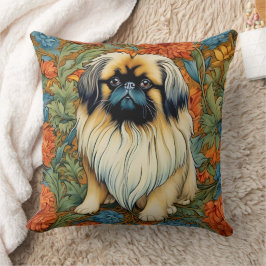 William Morris Inspiriert Pekingese Pillow Kissen