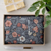 William Morris inspiriert Rosa-Rosa Seidenpapier (Geschenk)