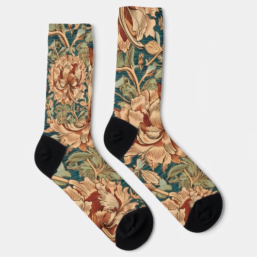William Morris Inspiriert Socken (Rechts)