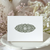 William Morris Inspiriert Wedding Information Card Begleitkarte