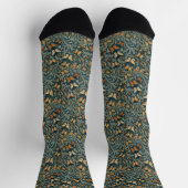 William Morris Inspirierte Butterfly Socks Socken (Oben)