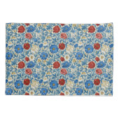 William Morris Inspirierte Cornflower Pattern Kissenbezug (Rückseite-Links)