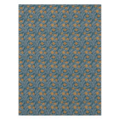 William Morris Inspirierte Dark Floral Pattern Tischdecke (Vorderseite)