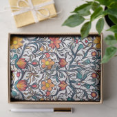 William Morris inspirierte farbenfrohe, lebendige Seidenpapier (Geschenk)