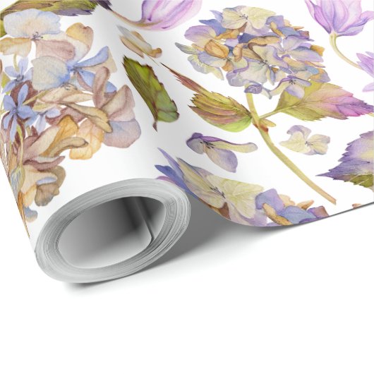 William Morris Inspirierte Floral Geschenkpapier (Rolleneckpunkt)