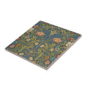 William Morris inspirierte florale Keramikfliese (Seite)