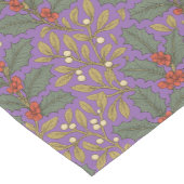 William Morris Inspirierte Holly & Mistletoe Kurzer Tischläufer (Ecke)