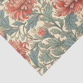 William Morris inspirierte Rosa Seidenpapier (Detail)
