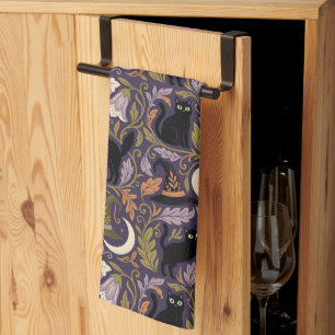 William Morris inspirierter Hexenzirkel der Mitter Geschirrtuch