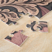 William Morris inspiriertes Blumenmuster Puzzle (Seite)