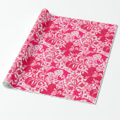 William Morris Iris und Lily, Fuchsia Pink Geschenkpapier (Ungerollt)