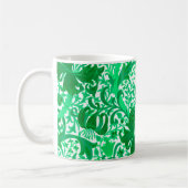 William Morris Iris und Lily, Jade Green Kaffeetasse (Links)