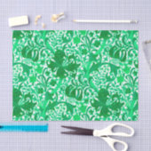 William Morris Iris und Lily, Jade Green Seidenpapier (Handwerk)