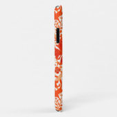 William Morris Iris und Lily, Mandarin Orange Case-Mate iPhone Hülle (Hinten/Rechts)