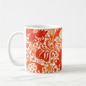 William Morris Iris und Lily, Mandarin Orange Kaffeetasse (Links)