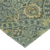 William Morris Ispahan Teal Grün Floral Art Tischdecke (Schrägansicht)