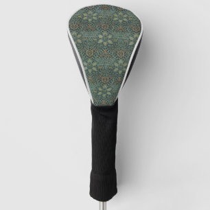 William Morris Ispahan Tealgrün Floral Art Golf Headcover