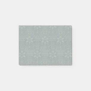 William Morris Ispahan Tealgrün Floral Art Post-it Klebezettel