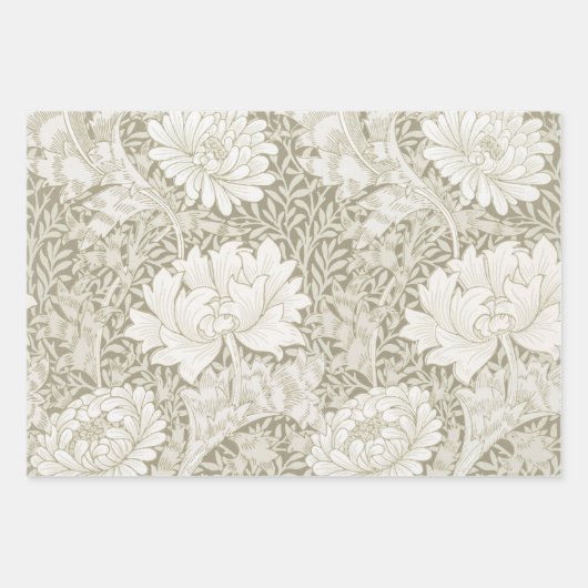 William Morris, Ivory Geschenkpapier Set (Vorderseite 3)