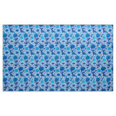 William Morris-Jacobean Blumen, Kobalt-Blau Stoff (Yard (91,4 cm))