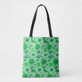 William Morris Jacobobohne Floral, Emerald Green Tasche (Vorderseite)