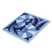 William Morris Jacobohne, Marine und Light Blue Fliese (Seite)