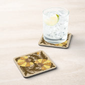 William Morris Jacobohne, Mustard Gold und Brown Untersetzer (Rechte Seite)