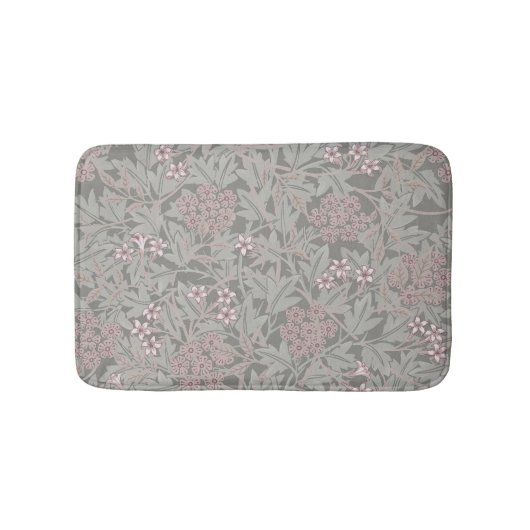 William Morris Jasmin-Blumenmuster Badematte (Vorderseite)