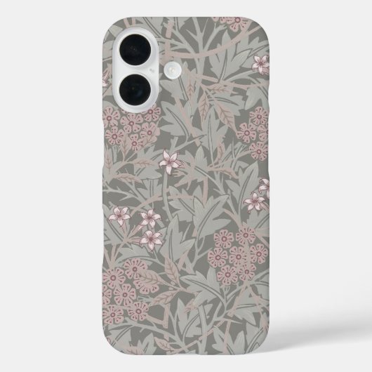William Morris Jasmin-Blumenmuster Case-Mate iPhone Hülle (Rückseite)