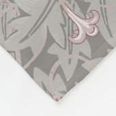 William Morris Jasmin-Blumenmuster Fleecedecke (Ecke)