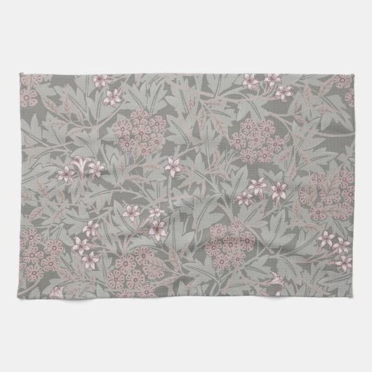 William Morris Jasmin-Blumenmuster Geschirrtuch (Horizontal)