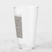 William Morris Jasmin-Blumenmuster Glas (Links)