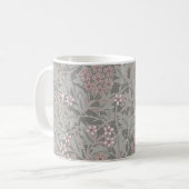 William Morris Jasmin-Blumenmuster Kaffeetasse (Vorderseite Links)