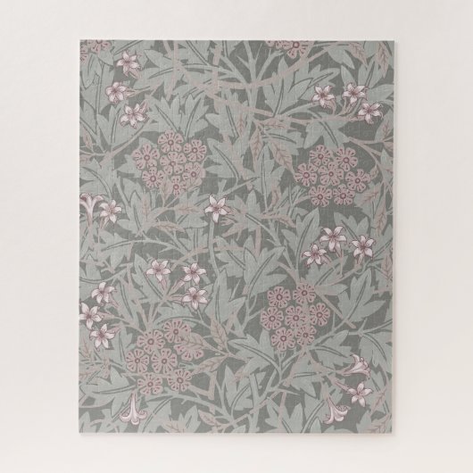 William Morris Jasmin-Blumenmuster Puzzle (Vertikal)