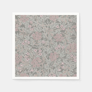 William Morris Jasmin-Blumenmuster Serviette