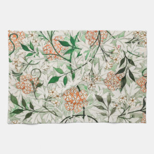 William Morris Jasmin-Garten-Blumen-Klassiker Geschirrtuch