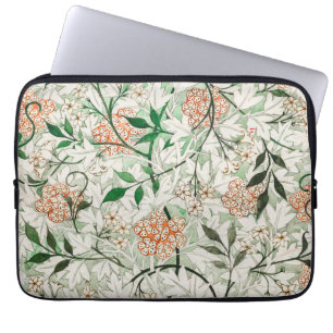 William Morris Jasmin-Garten-Blumen-Klassiker Laptopschutzhülle