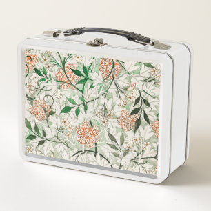 William Morris Jasmin-Garten-Blumen-Klassiker Metall Brotdose