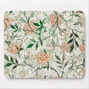 William Morris Jasmin-Garten-Blumen-Klassiker Mousepad