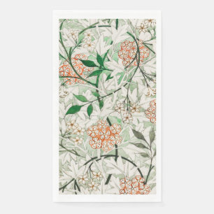 William Morris Jasmin-Garten-Blumen-Klassiker Serviette