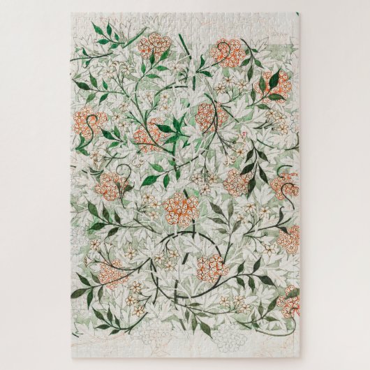 William Morris - Jasmin-Muster-Kunstwerk Puzzle (Vertikal)