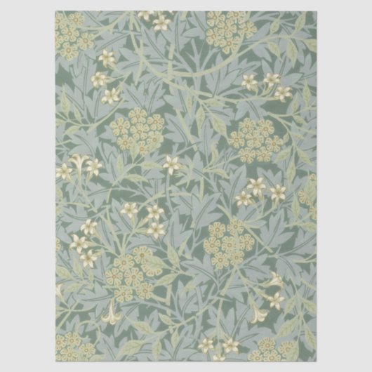 William Morris | Jasmin-Muster Seidenpapier (Vorderseite)
