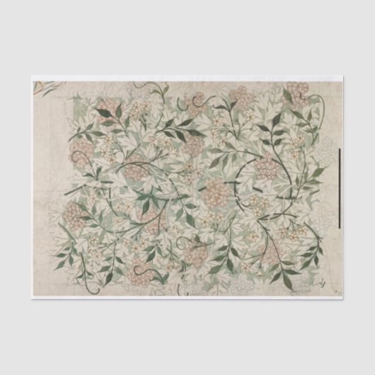 William Morris Jasmin Seidenpapier (Vorderseite)
