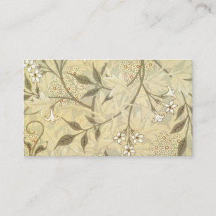 William Morris - Jasmin Tapete 1872 Visitenkarte