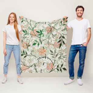 William Morris Jasminblüte Fleecedecke