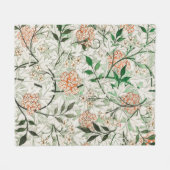 William Morris Jasminblüte Fleecedecke (Vorderseite (Horizontal))