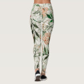 William Morris Jasminblüte Leggings (Rückseite)