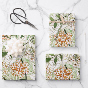 William Morris Jasminblüten-Gartengestaltung Geschenkpapier Set